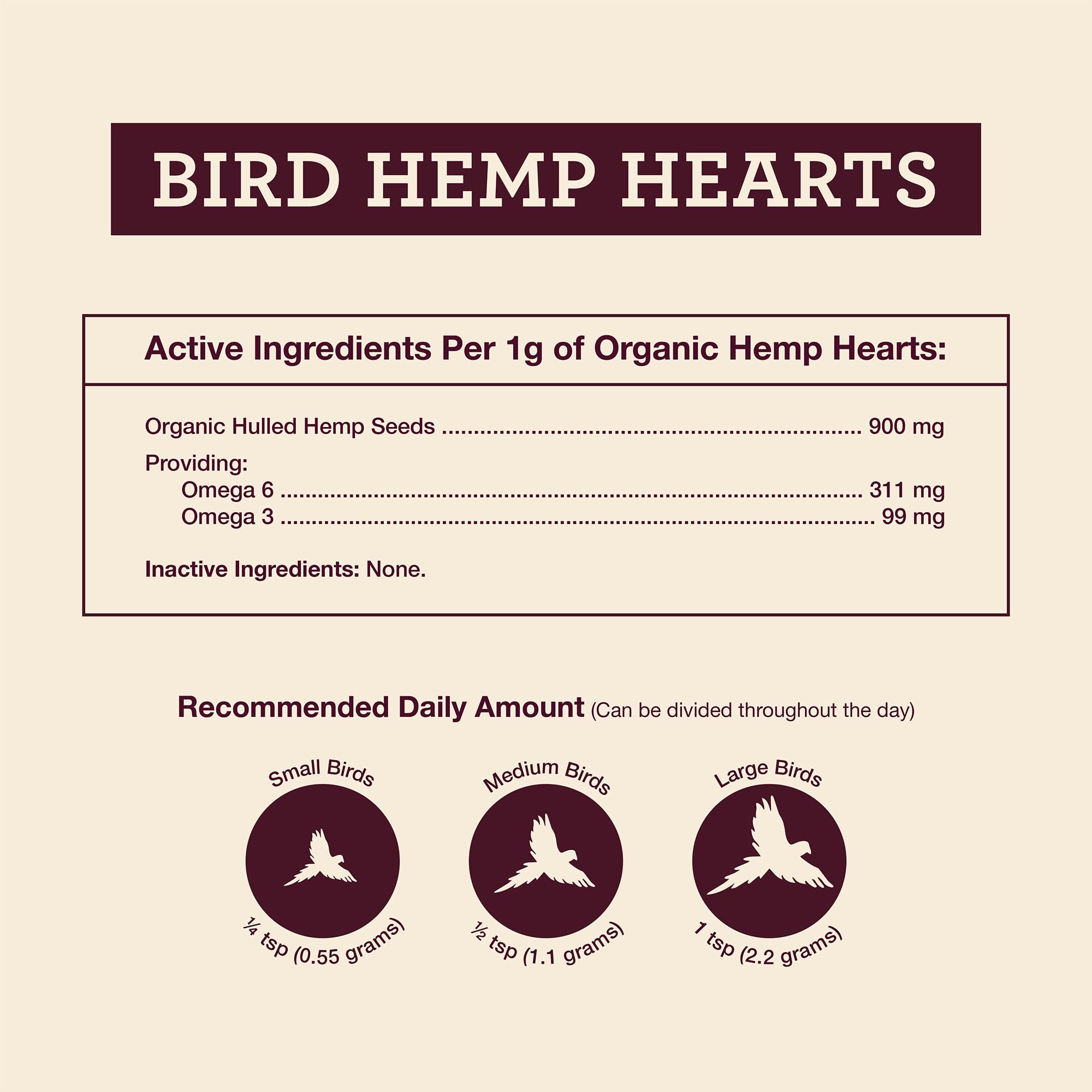 Hemp Well Piel Plumas Aves: mejora piel y plumaje.