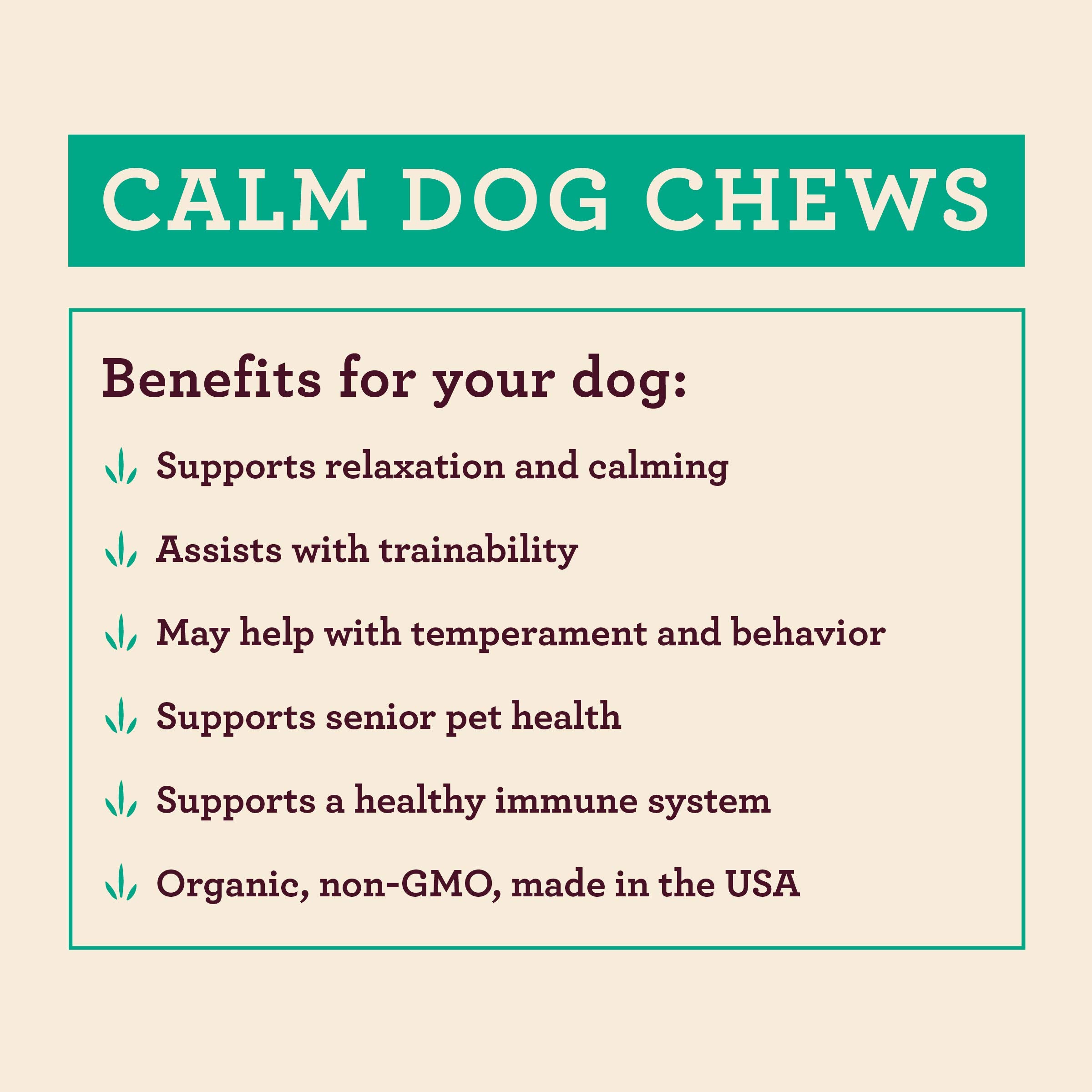Hemp Well Calm Dog para tormentas, uso durante ruidos fuertes