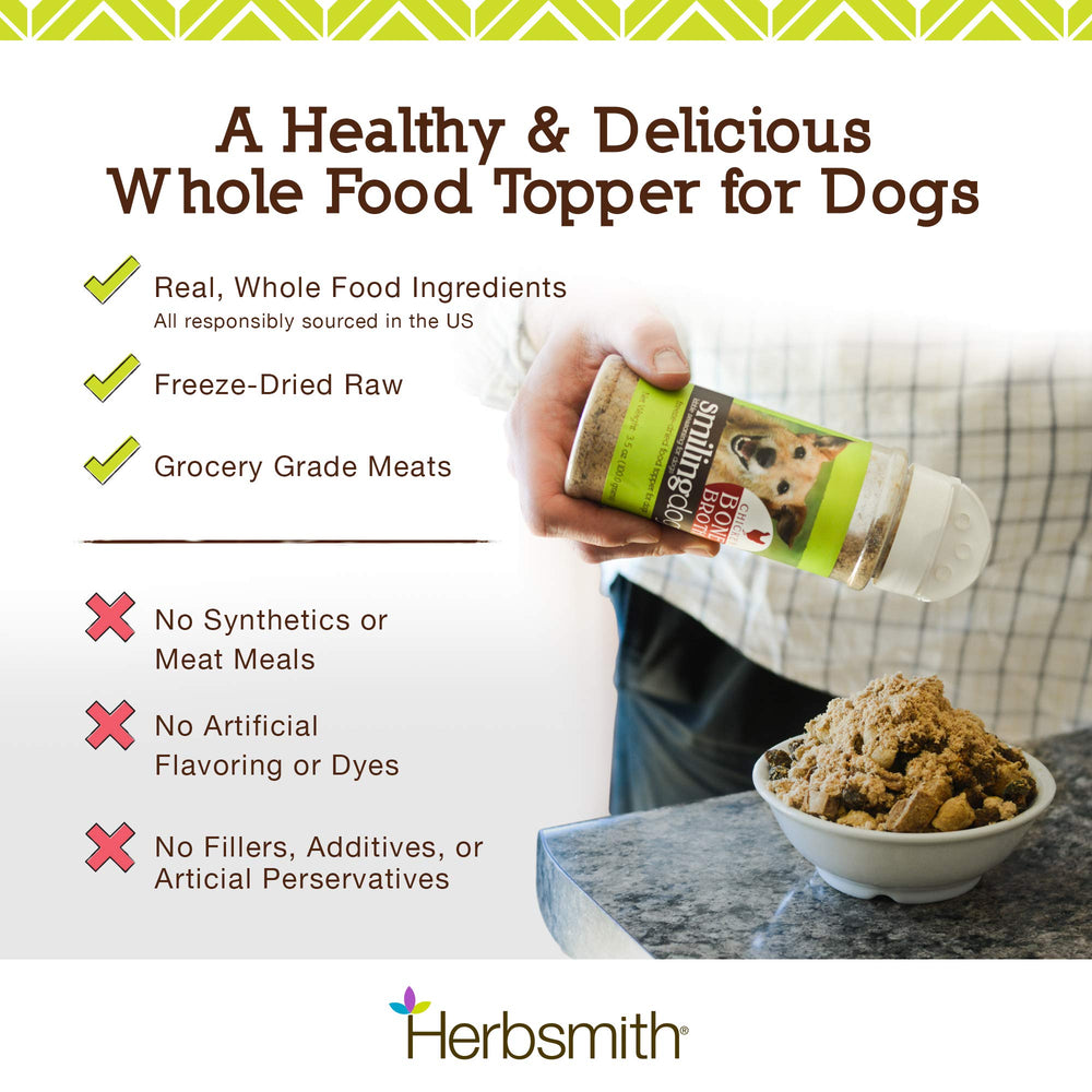 Herbsmith Kibble Seasoning ideal para perros exigentes a la hora de comer
