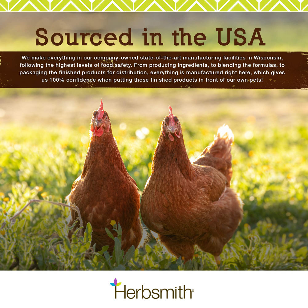 Herbsmith Kibble Seasoning presenta envase práctico para uso diario