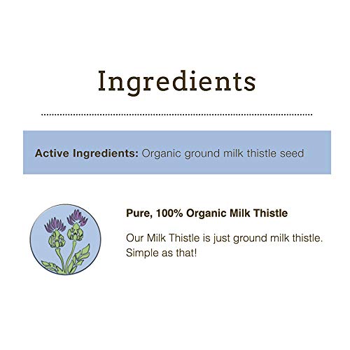Envase seguro de Herbsmith Milk Thistle para dieta diaria.
