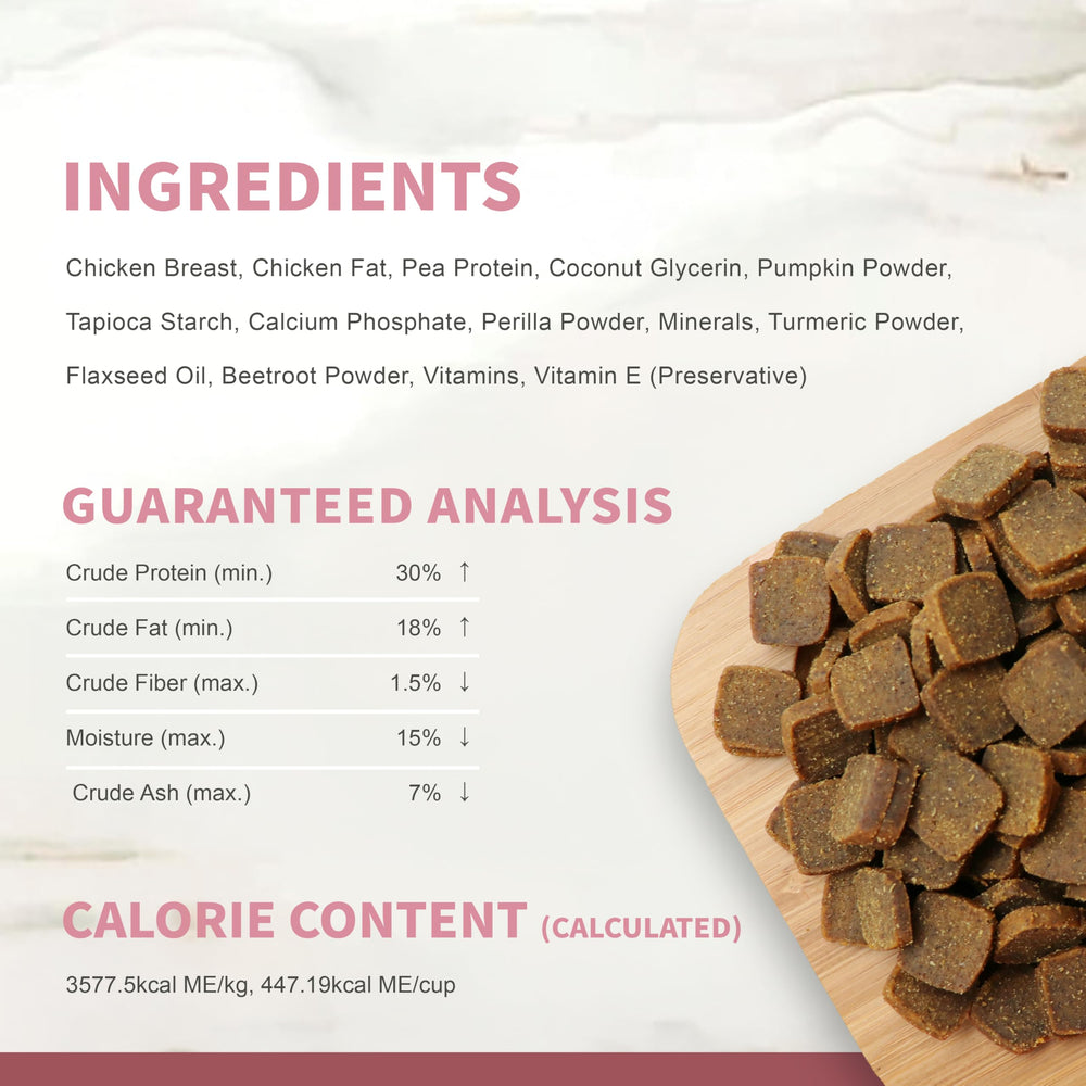 Herz ingredientes seleccionados para una dieta equilibrada.