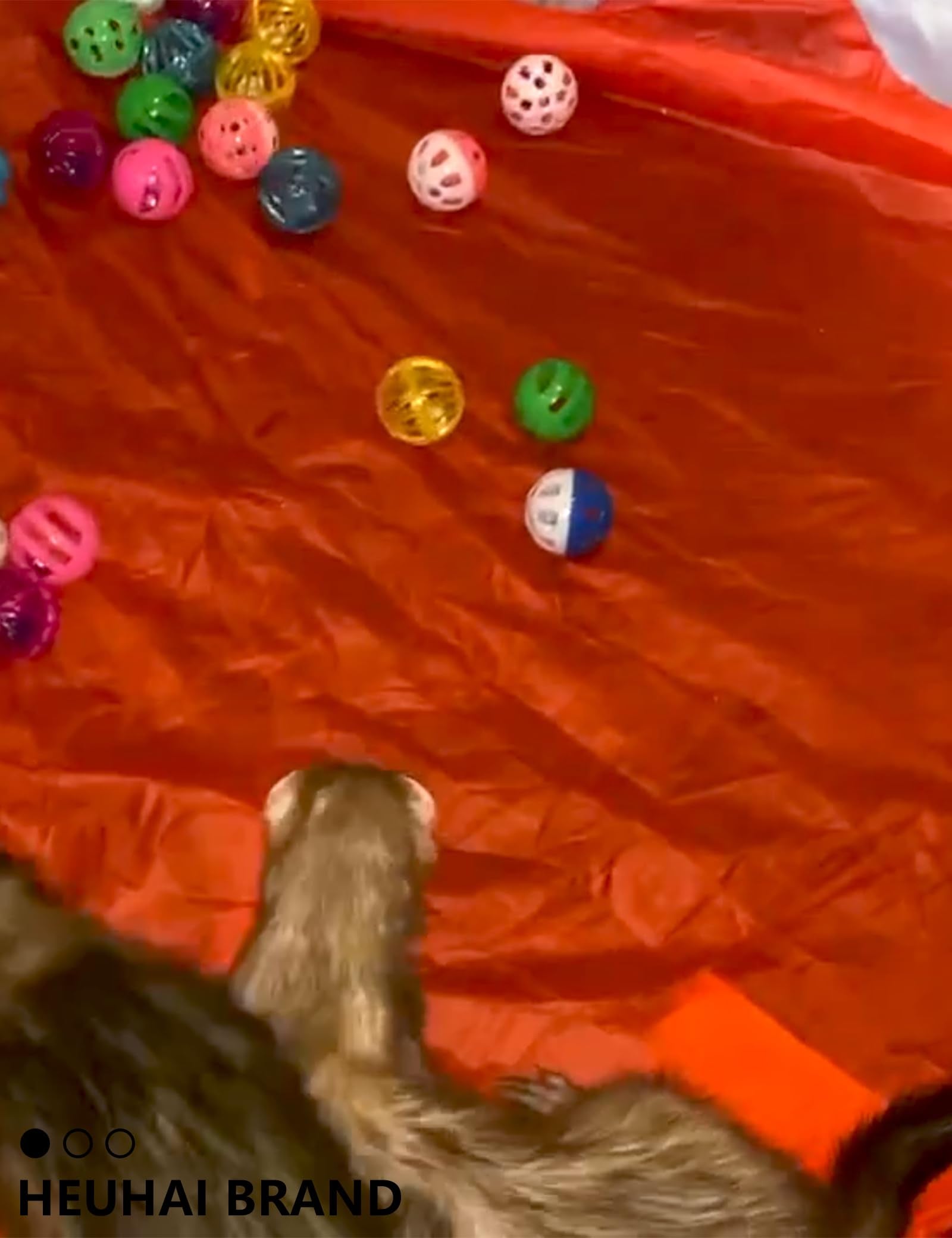 HEUHAI bolas con cascabel para hurón activan sonidos claros y estimulación.