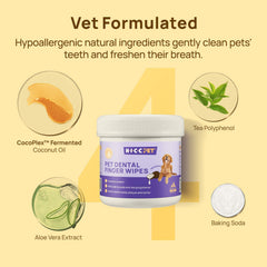 HICC Pet: limpieza dental diaria sin cepillo para perros y gatos