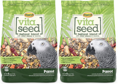 Higgins Vita Seed Natural Blend para loros, bolsa-5-libras, nutrición integral para aves.