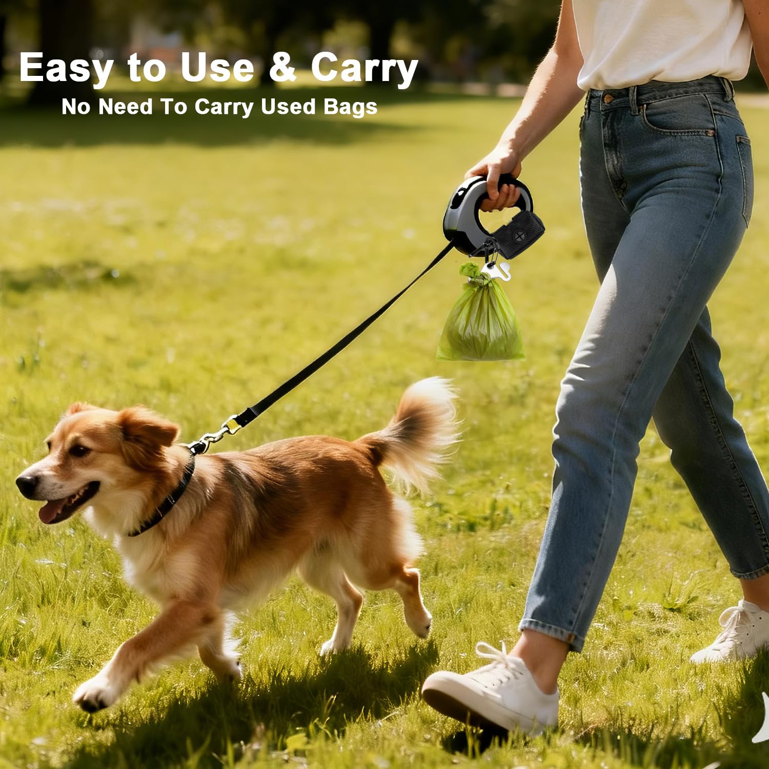 Hilihali bolsa desperdicios para perro rosa, accesorio compacto.