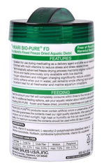 Hikari Bio-Pure Daphnia, botella con etiqueta clara para alimentación diaria.