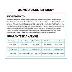 Hikari Jumbo Carni con textura hidratada similar a alimento vivo.