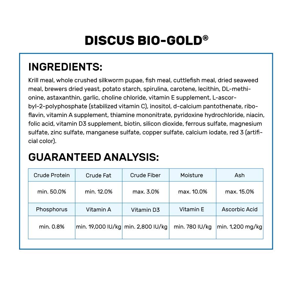 Cucharilla medidora de Hikari Discus Bio-Gold para porciones precisas