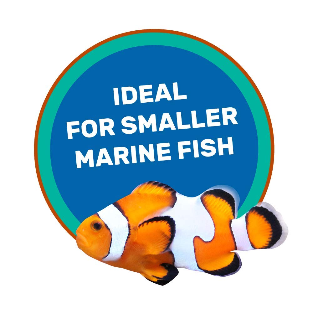 Vitamina C estabilizada en Hikari Marine-S apoya la salud del acuario.