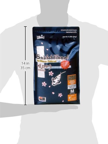 Pellets flotantes que permiten monitorear consumo con facilidad.