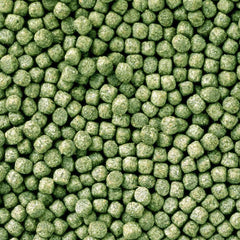 Hikari Staple Koi Food Mini Pellet, visual color, mantiene colores vivos en koi.