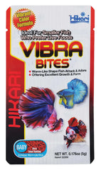 Hikari Vibra Bites pellets para peces tropicales, realce de coloración con ingredientes selectos