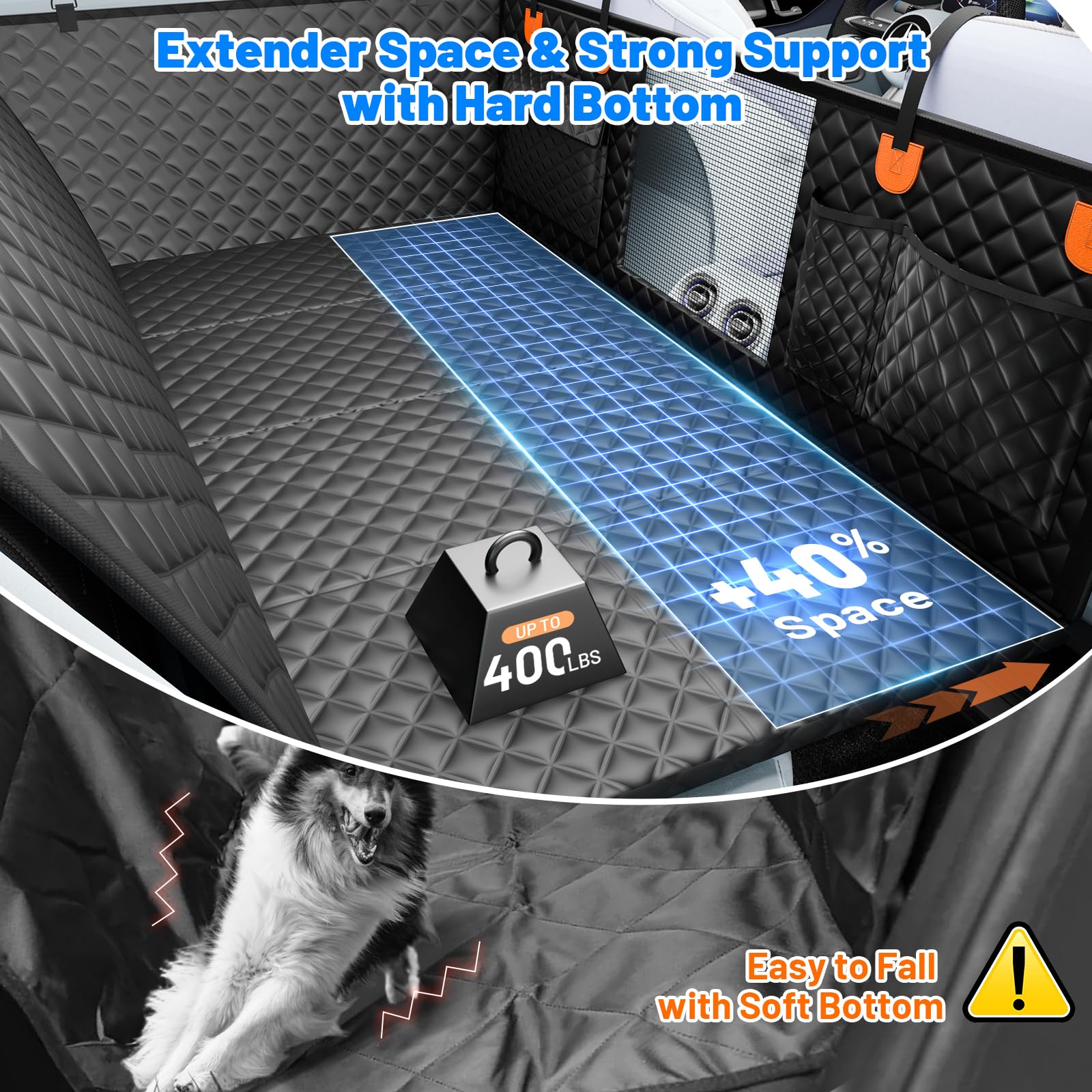 Cubierta impermeable de HikeSeptPals para camión, protege el asiento y evita manchas.