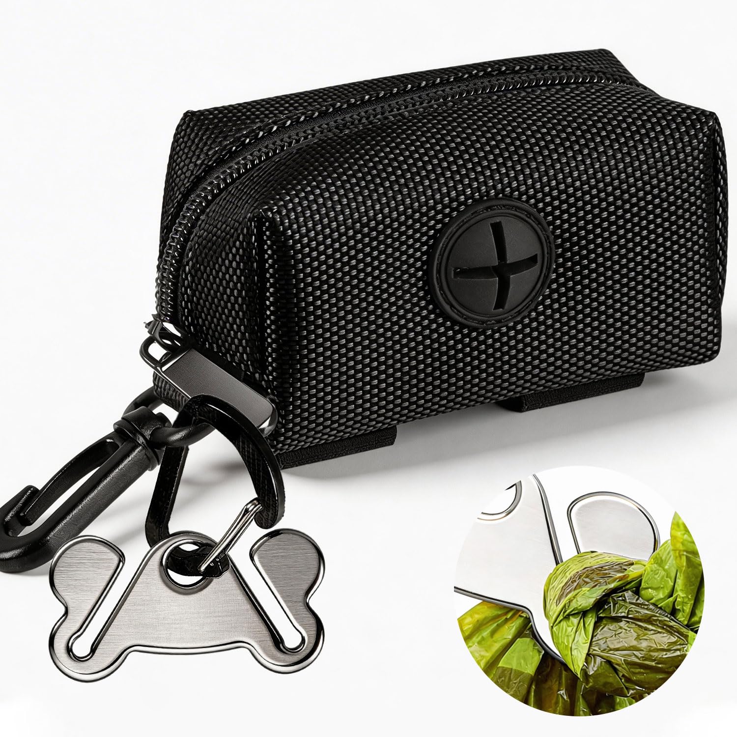 Diseño compacto y negro de Hilihali, ideal para viajes diarios.