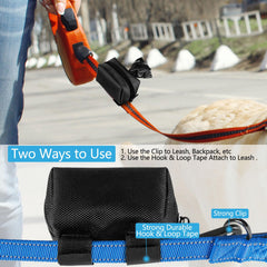 Hilihali pinza durable para sujetar el dispensador a la correa o mochila.