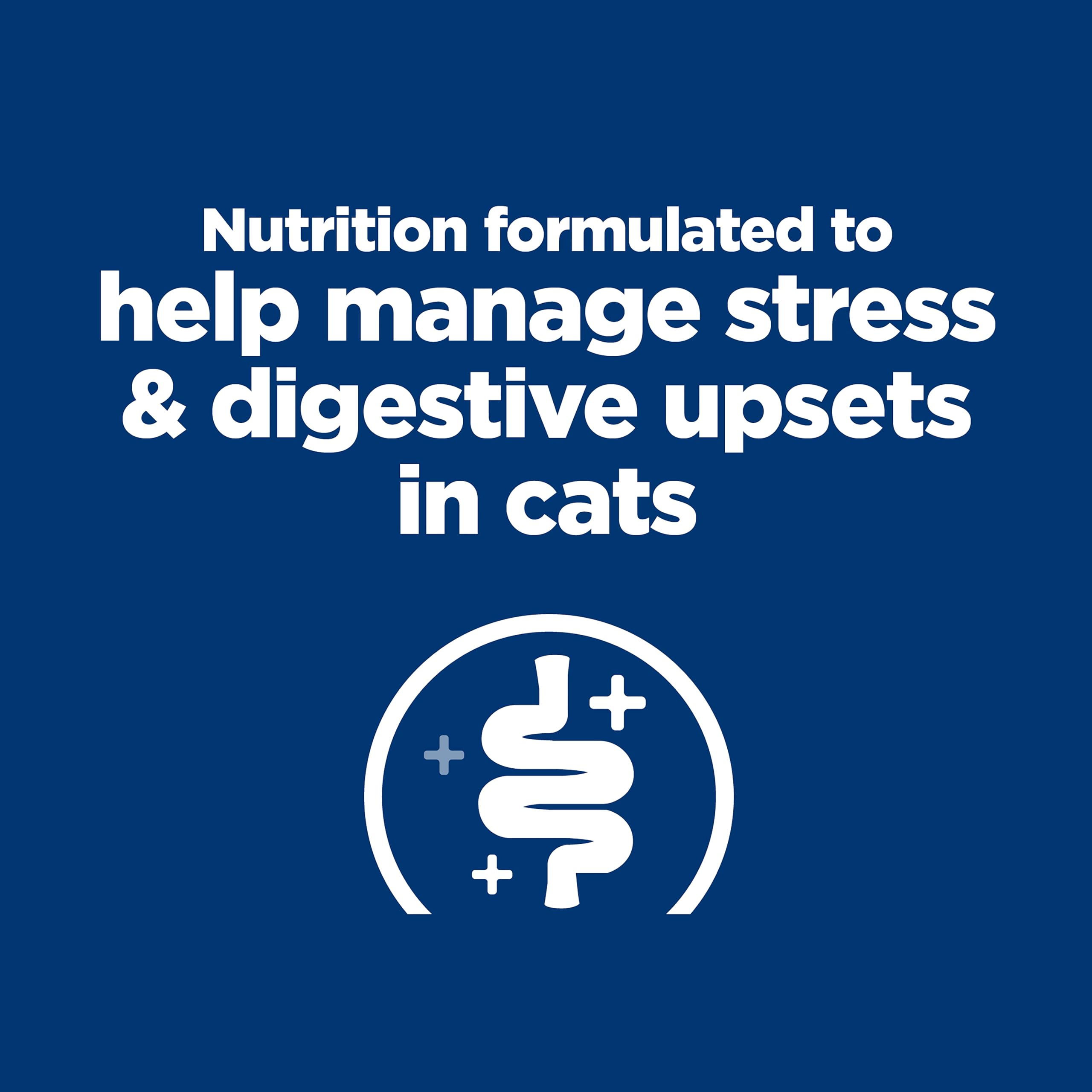 Hill's Prescription Diet Bioma Digestivo Estrés Gato, tecnología ActivBiome+ para microbioma equilibrado