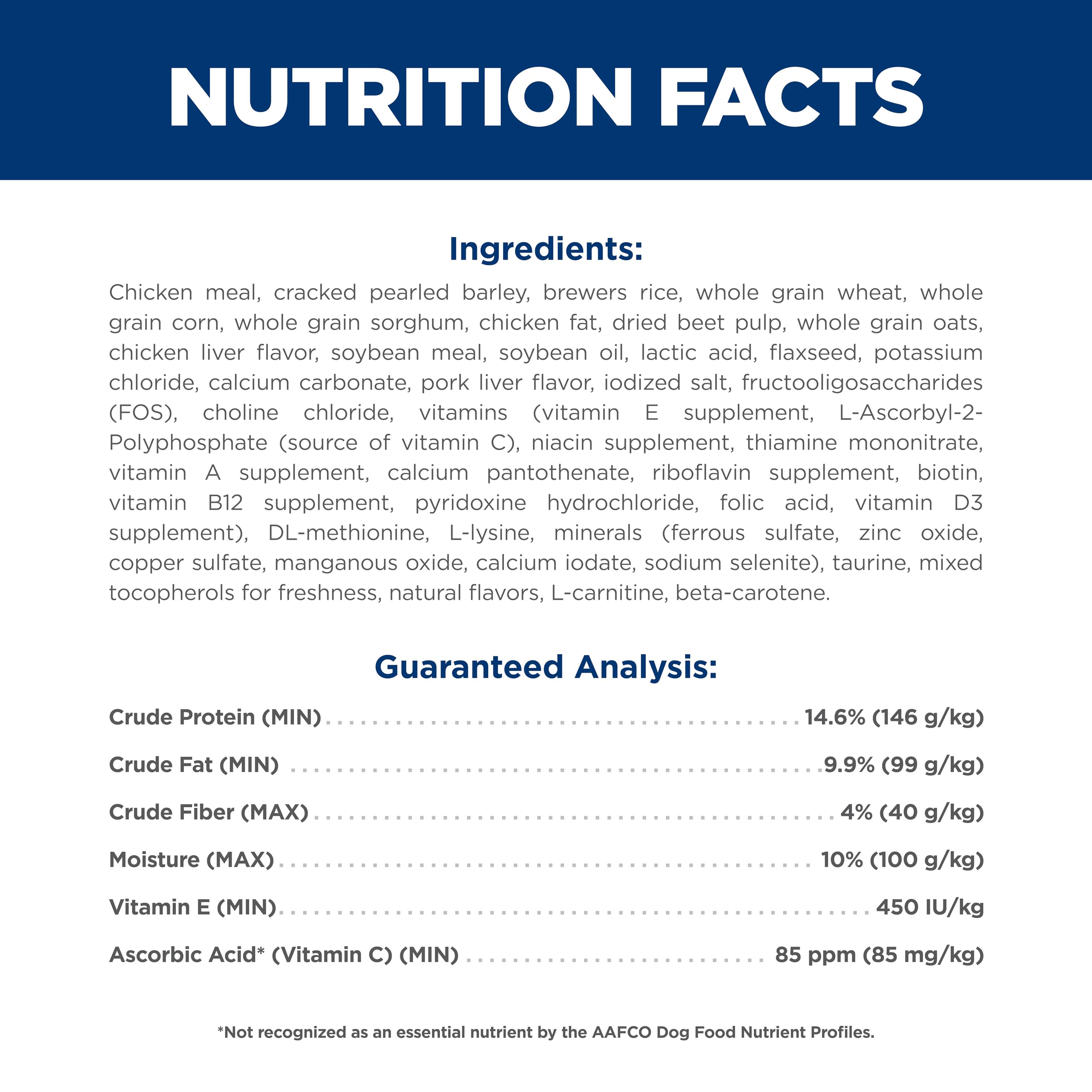 Hill's Science Diet, omega-6-vitamina-e para piel y pelaje saludables