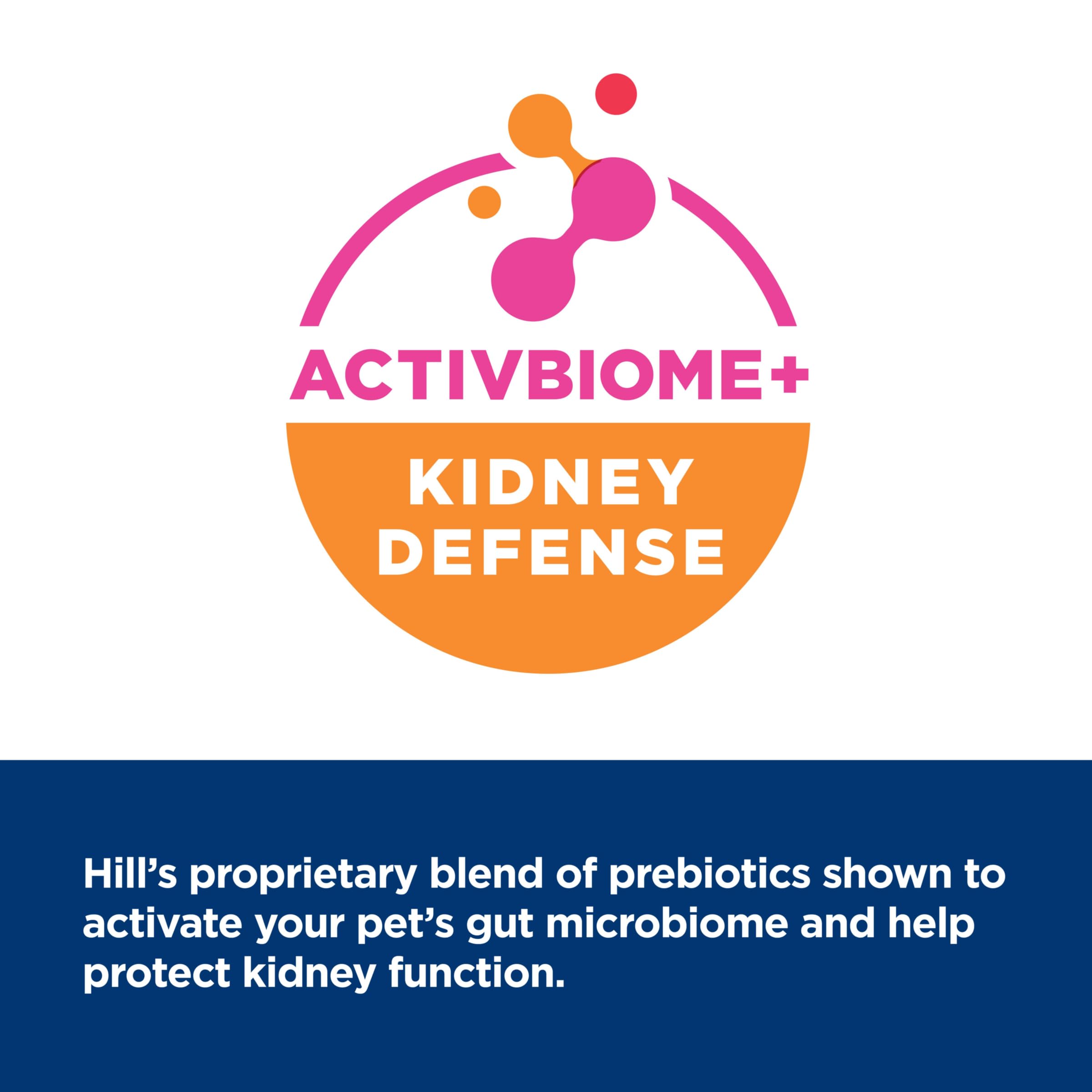 Hill's k/d bajo fósforo y sodio, opción cuidadosa para la función renal.