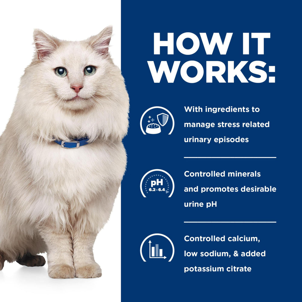 Hill's CD Multicare Stress, gato en casa con comida lista