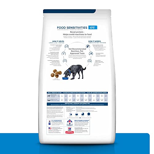 Hill's Prescription Diet d/d, bolsa de 8 lb para sensibilidades alimentarias