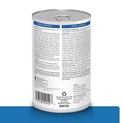 Hill's Prescription Diet Derm Complete: empaque que informa sobre sensibilidades para decisiones veterinarias