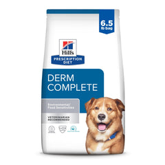 Hill's Derm Complete pienso seco para sensibilidades, enfoque arroz y huevo