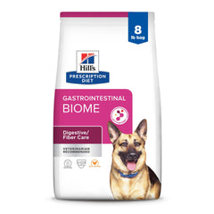 Hill's Prescription Diet Gastrointestinal Biome, bolsa de alimento para perro con pollo, promueve digestión estable.