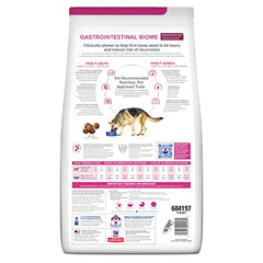 Hill's Prescription Diet Gastrointestinal Biome, porciones de alimento seco para perro, servicio diario cómodo.