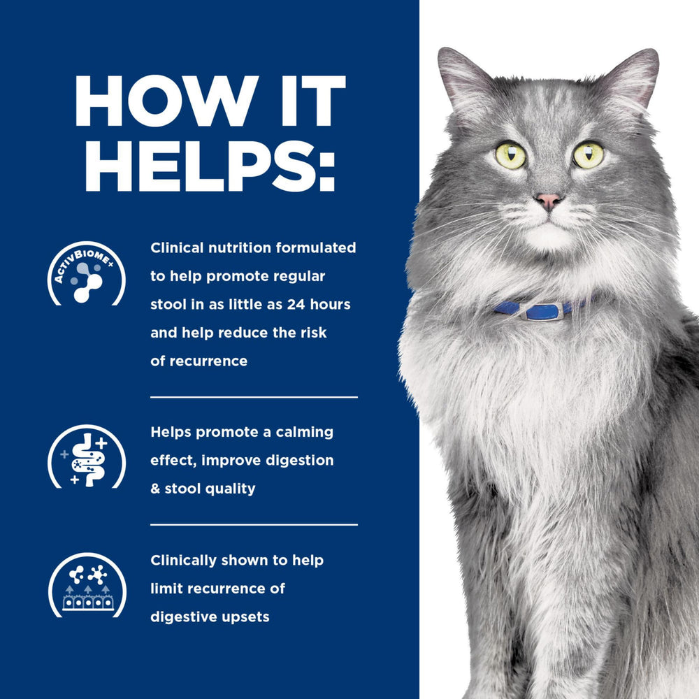 Hill's Prescription Diet GI Biome Stress, uso recomendado por veterinarios.