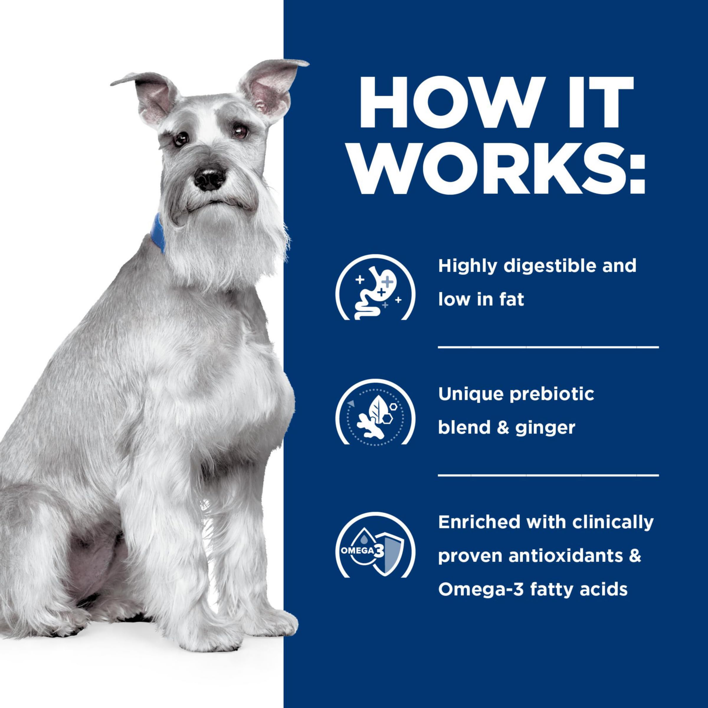 Hill's Prescription Diet i/d, soporte al sistema inmunológico con antioxidantes.