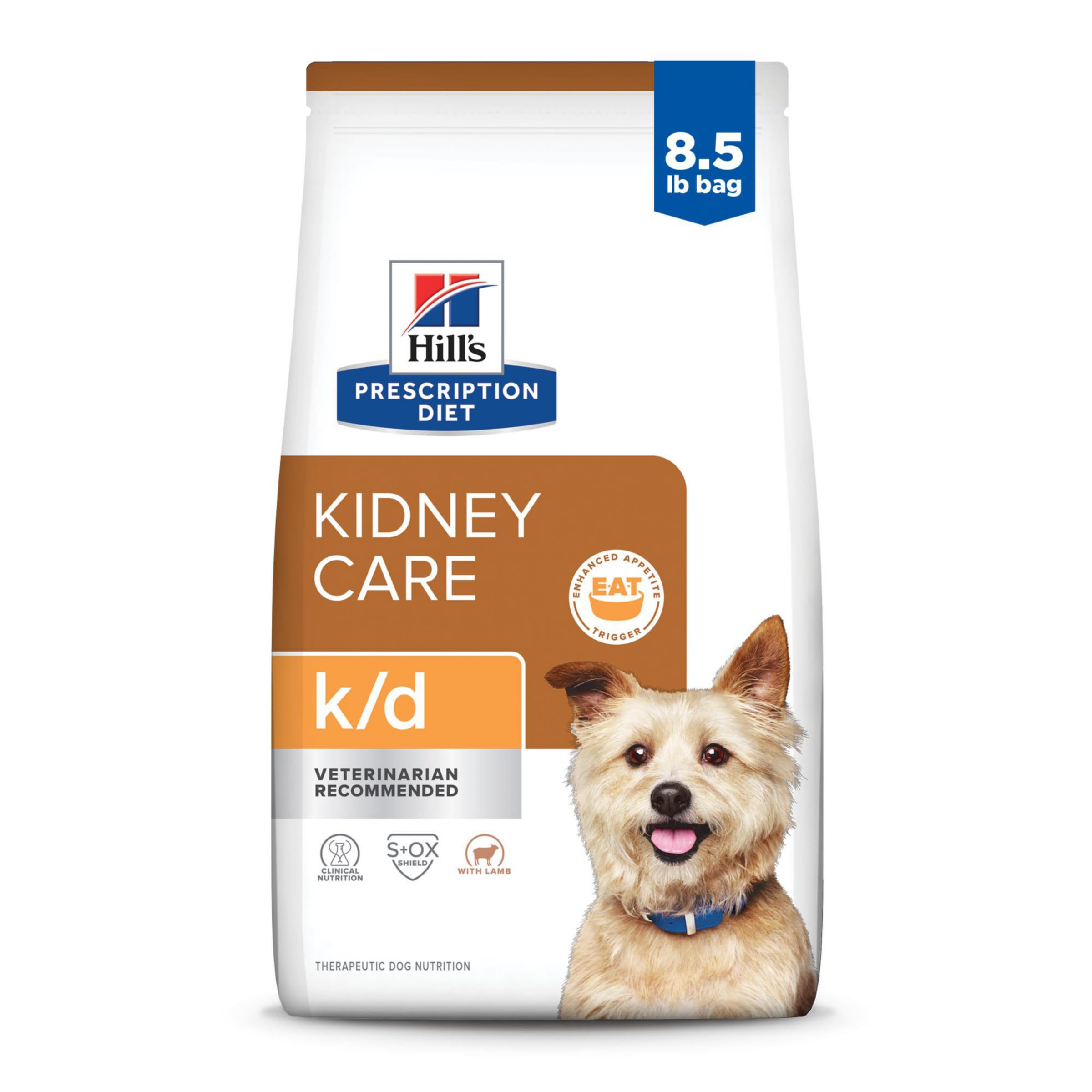 Hill's Prescription Diet k/d alimento seco para perro con tazón, apoyo práctico diario