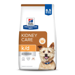 Hill's Prescription Diet k/d alimento seco para perro con tazón, apoyo práctico diario
