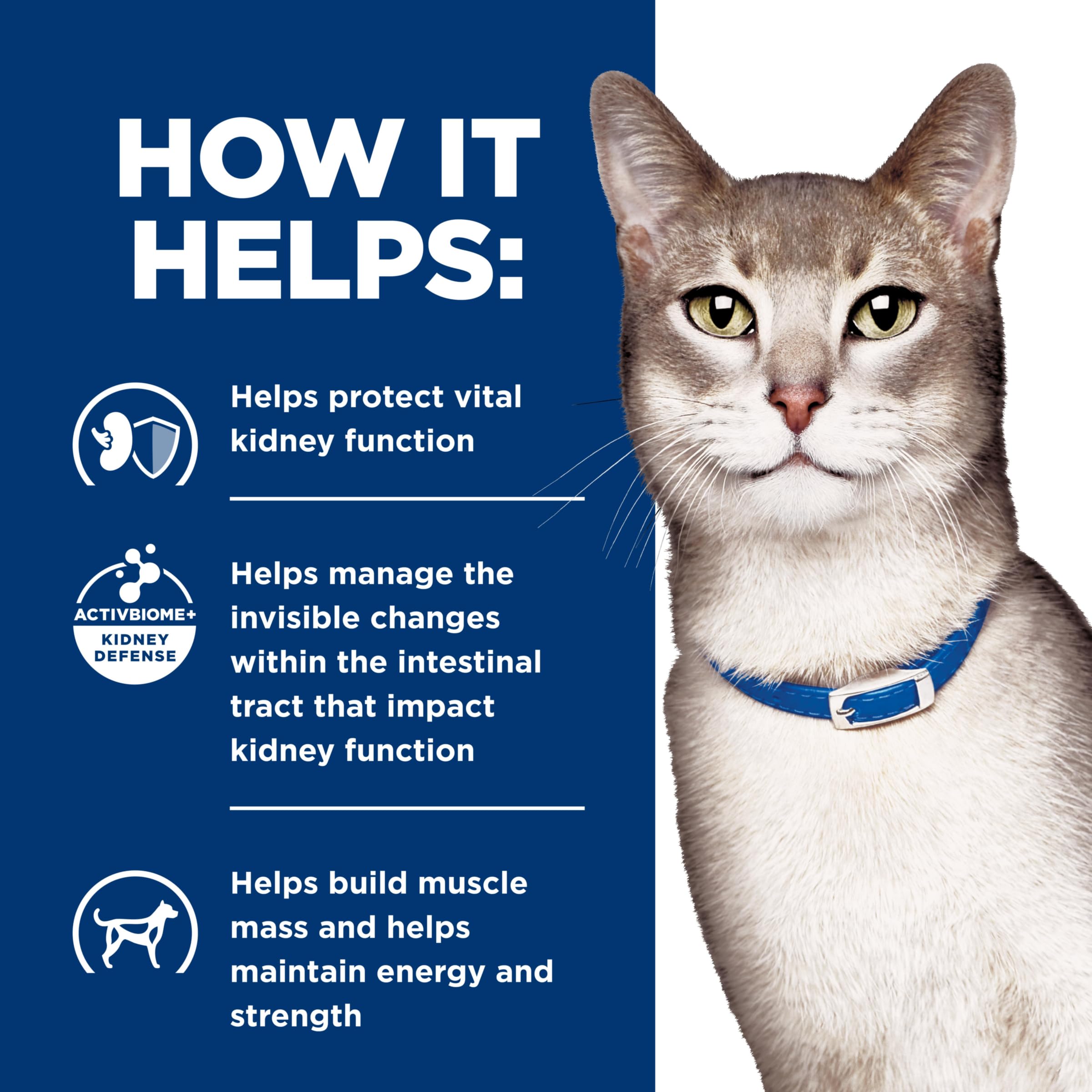 Hill's Prescription Diet k/d formulado por veterinarios.