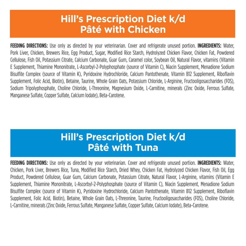Hill's Prescription Diet k/d variedad de sabores secos para gatos