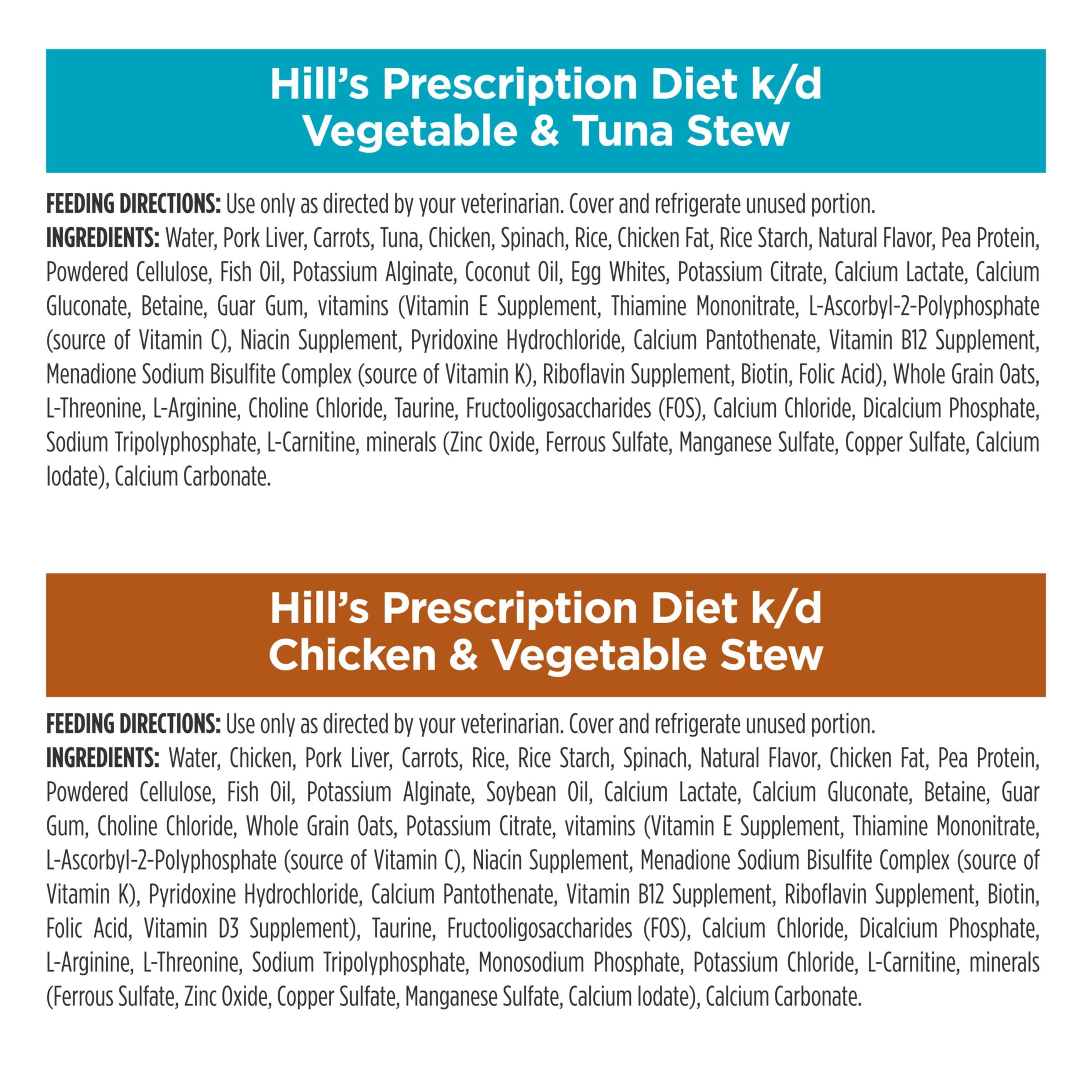 Hill's Prescription Diet k/d, lata de 82 g, formato cómodo diario