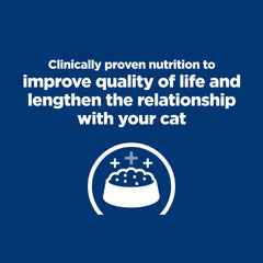 Proteínas esenciales de Hill's mantienen la masa muscular del gato