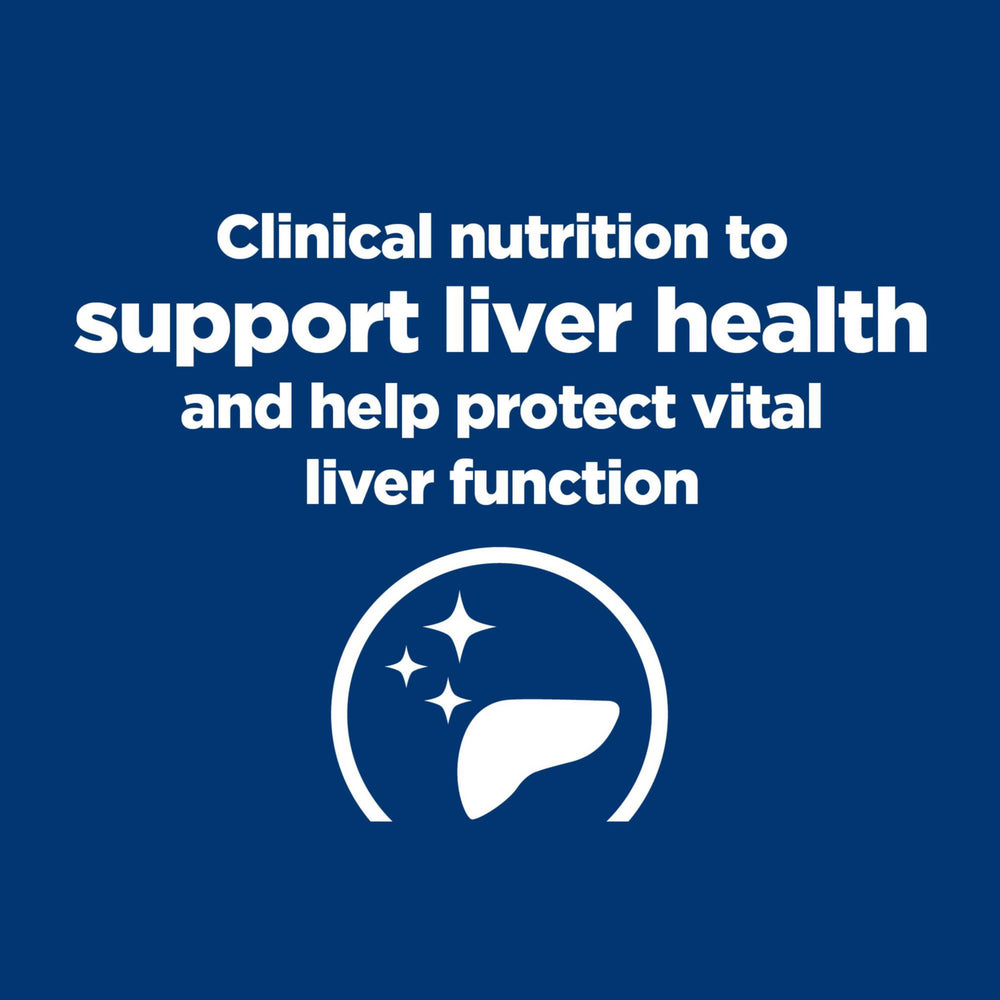 Hill's Prescription Diet l/d, porción recomendada en lata para servir