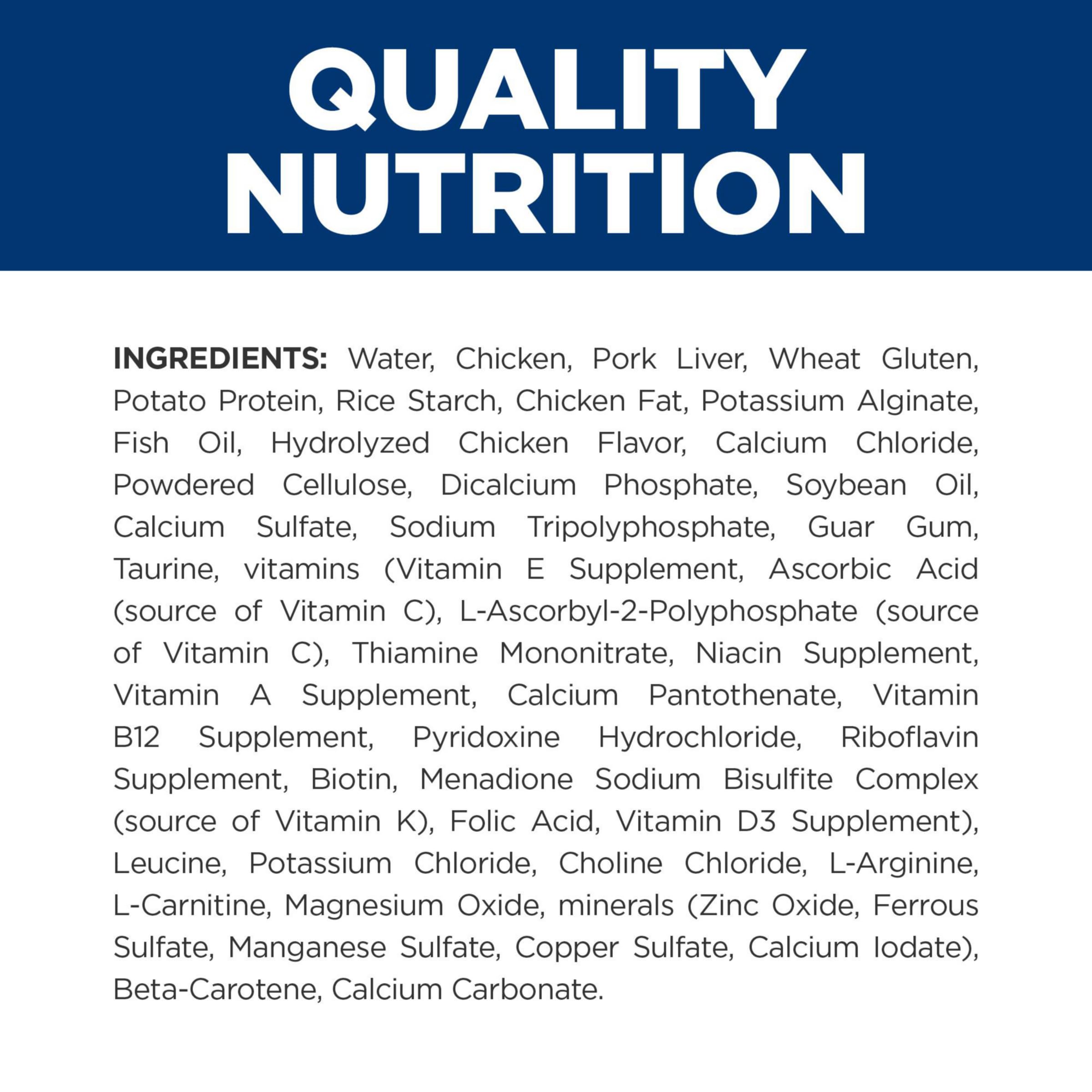 Hill's Prescription Diet m/d GlucoSupport, antioxidantes para apoyar el sistema inmune.