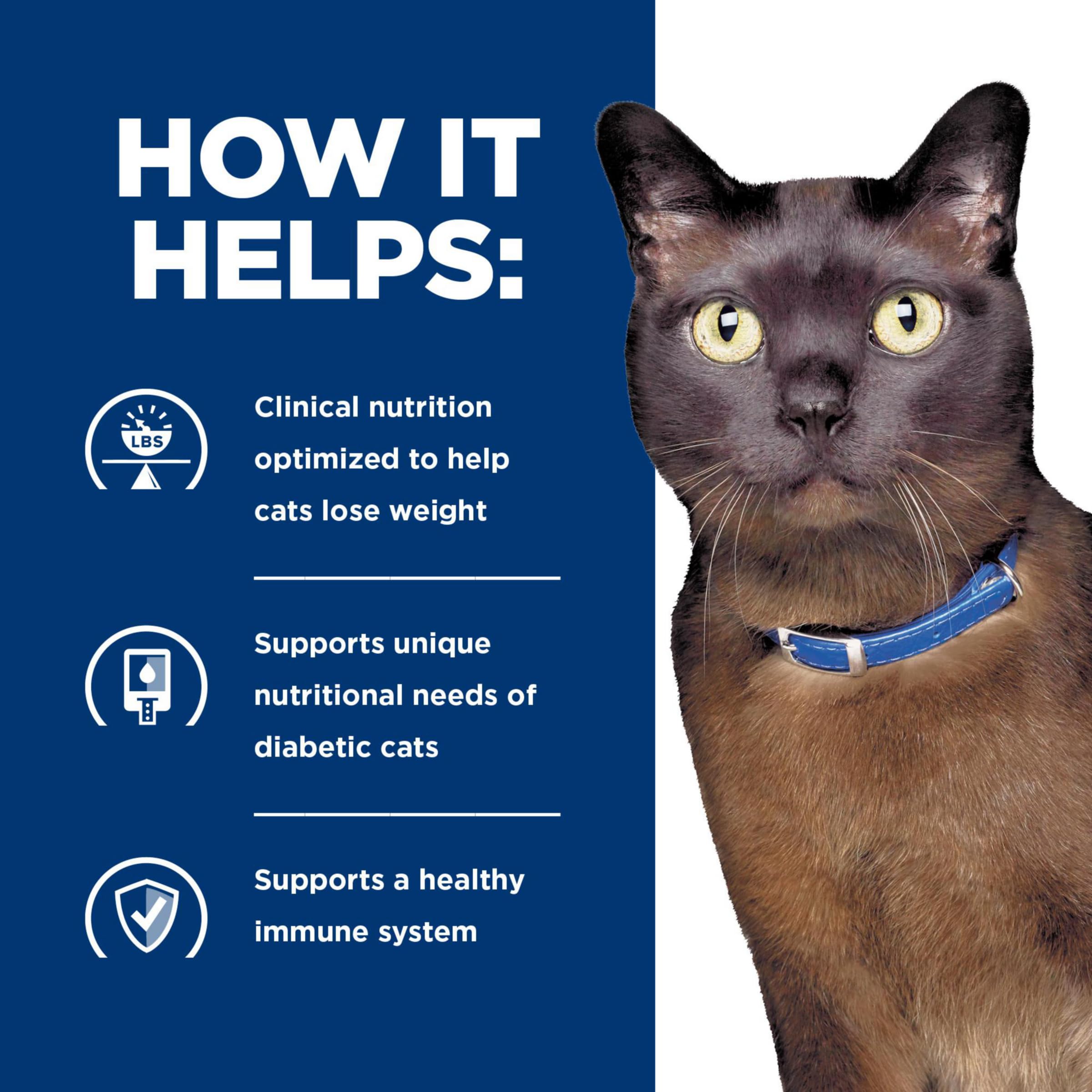 Hill's Prescription Diet m/d GlucoSupport, promueve un ambiente urinario saludable.