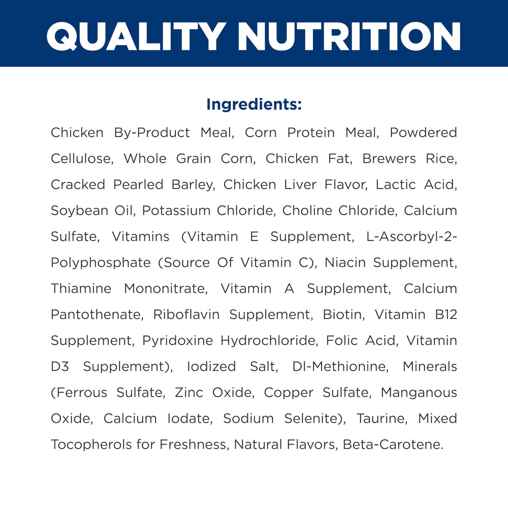 Hill's Prescription Diet t/d nutricion completa con antioxidantes para bienestar diario