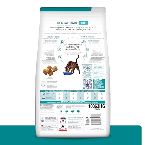 Hill's Prescription Diet t/d croquetas de tamaño especial para limpieza dental
