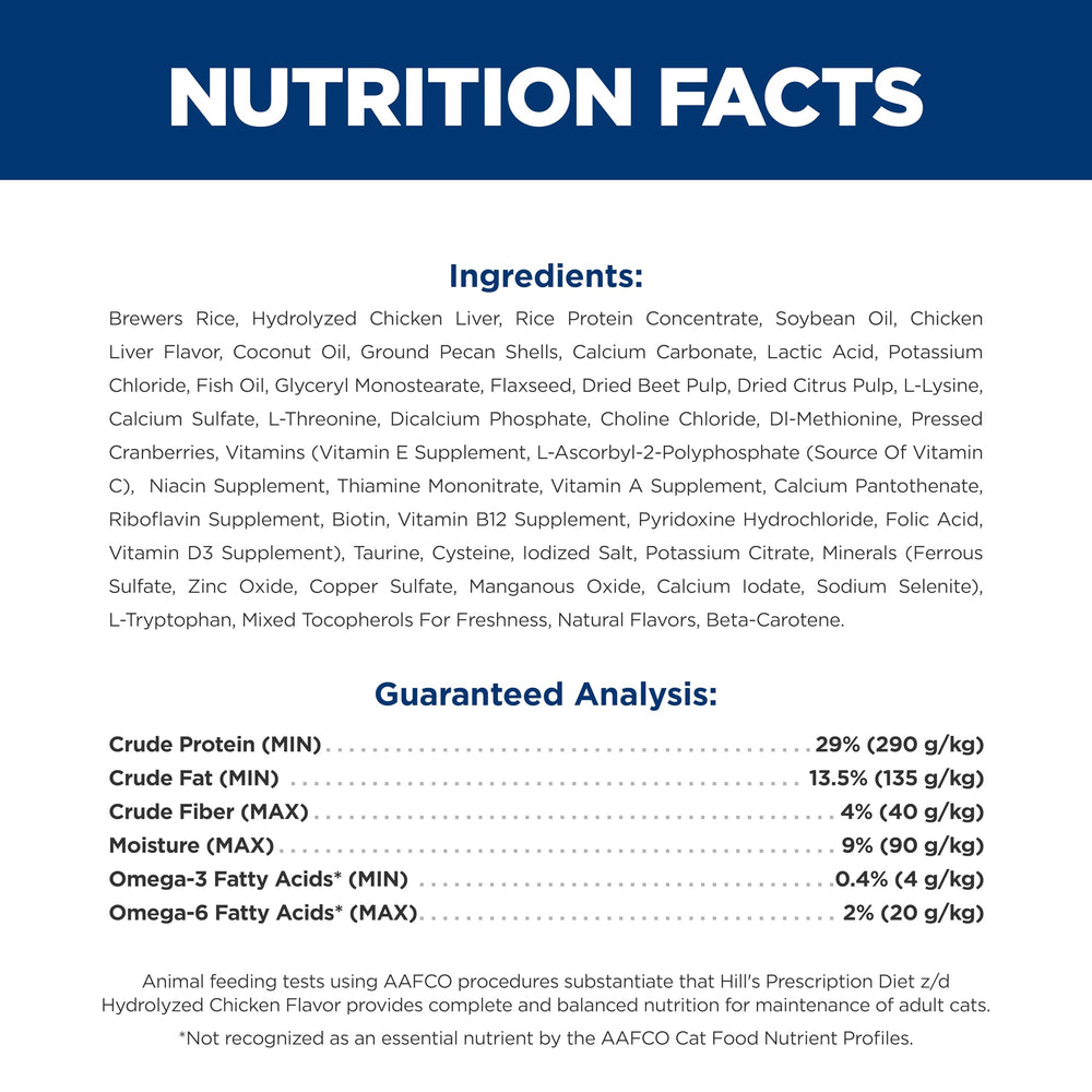 Hill's z/d omega-3-6, piel sana