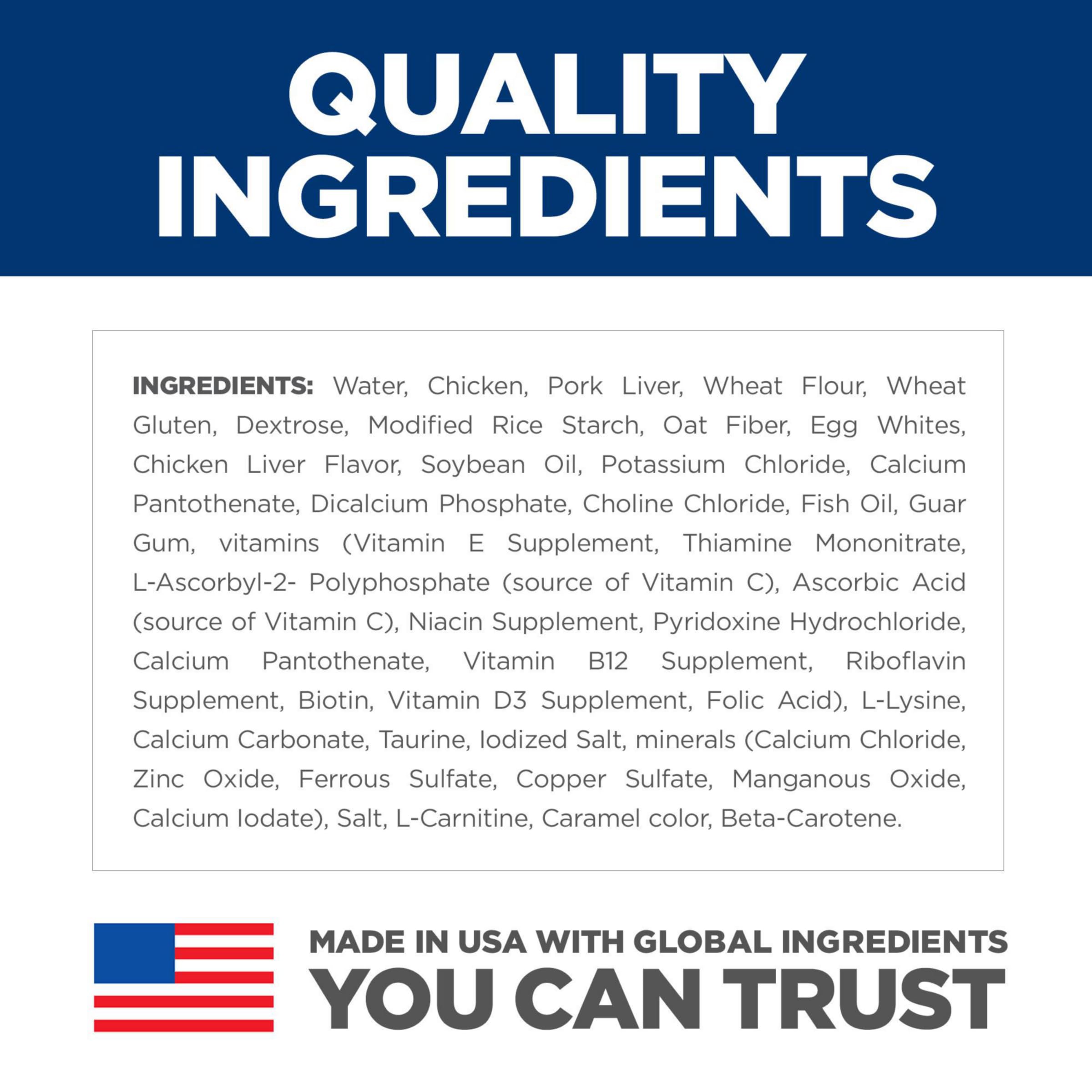 Hill's Science Diet Adult 7+ ingredientes naturales con vitaminas y aminoácidos
