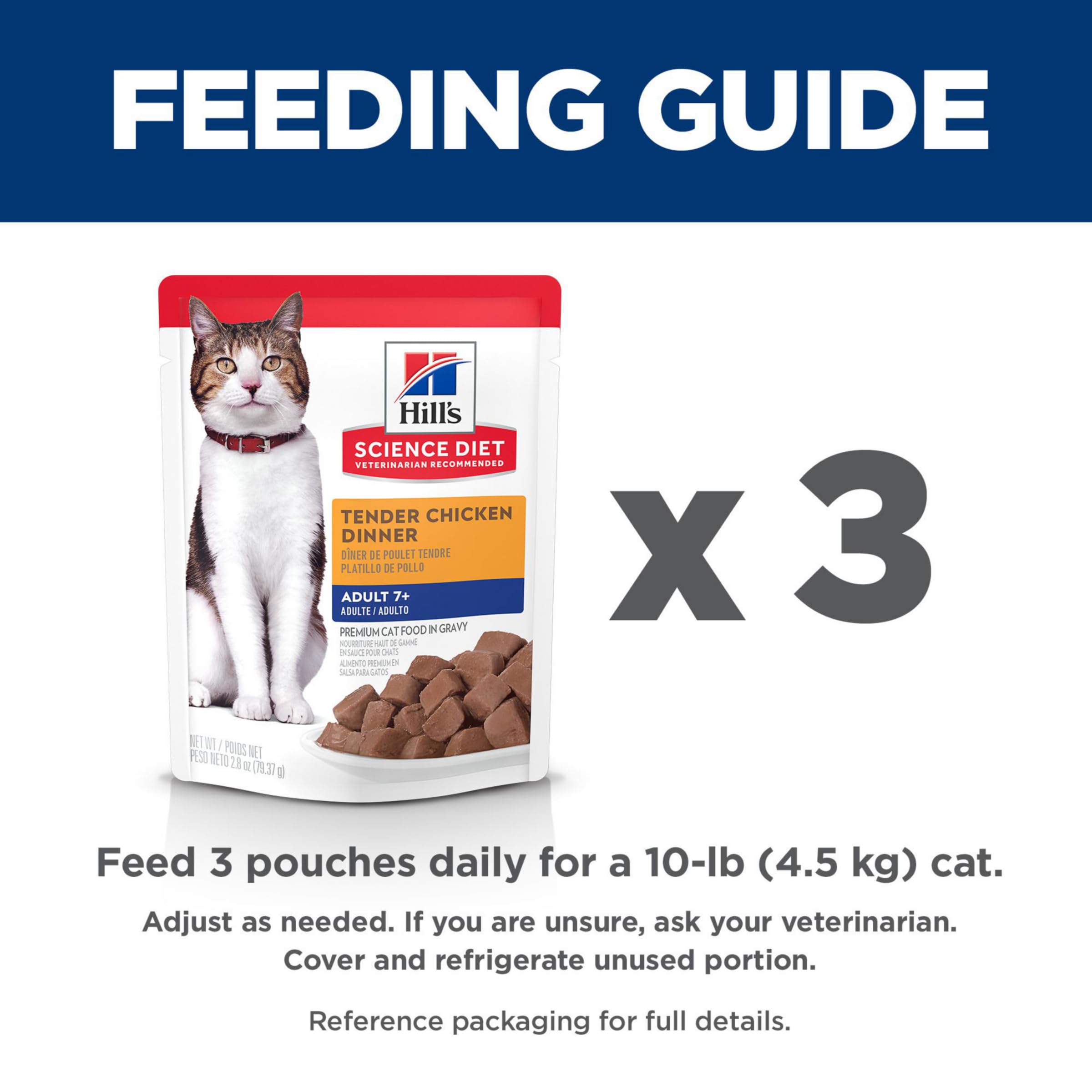 Hill's Science Diet Adult 7+ pensado para gatos maduros con paladar refinado
