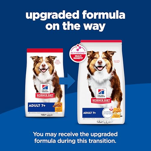 Hill's Science Diet Adult 7+ croquetas naturales para perros, opción de digestión suave y equilibrada.