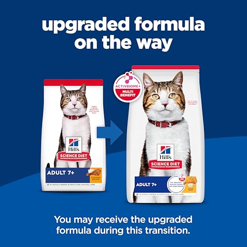 Hill's Science Diet Adult 7+ con taurina, para el corazón de gatos mayores