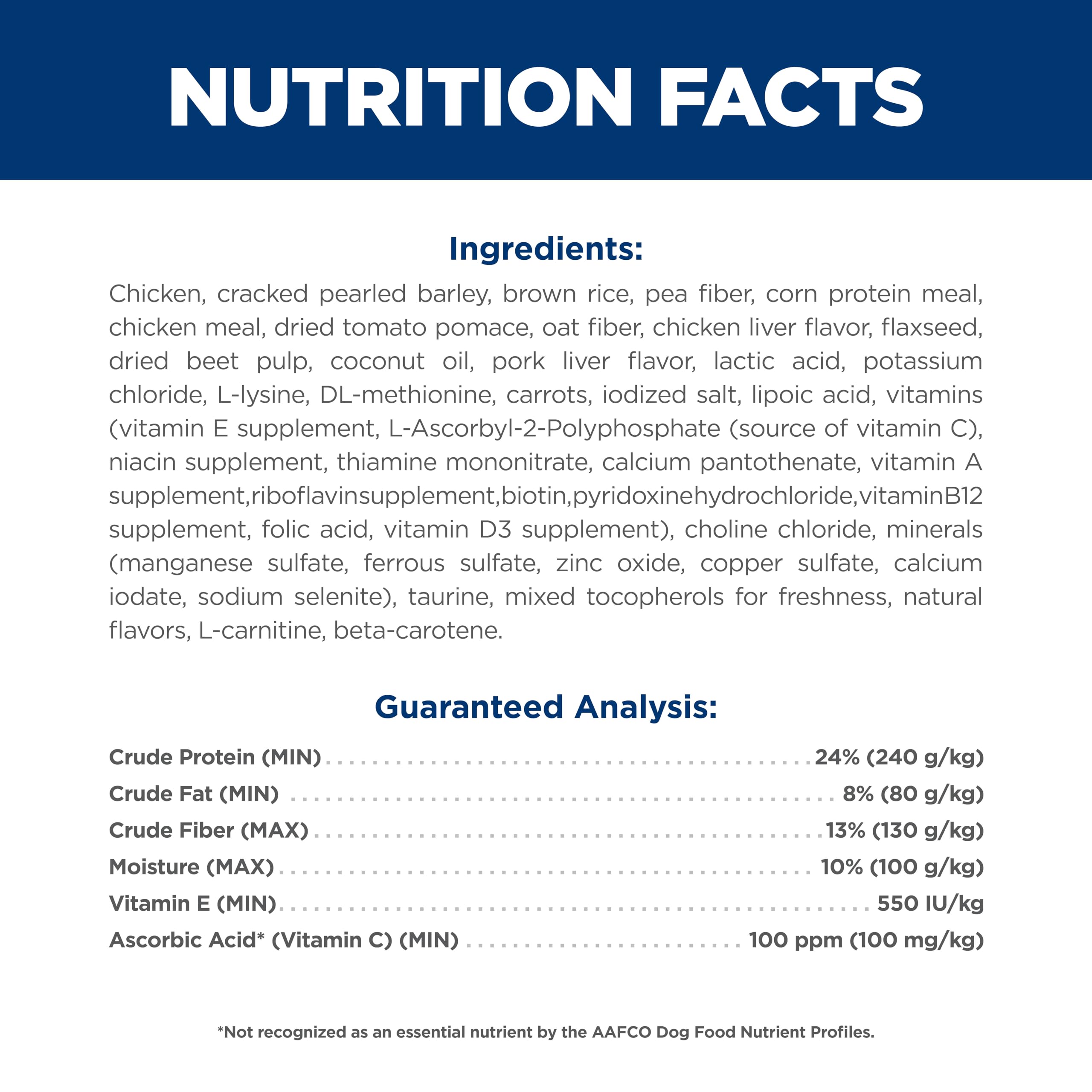 Hill's Science Diet Adult Perfect Weight, sabor atractivo para perros pequeños.