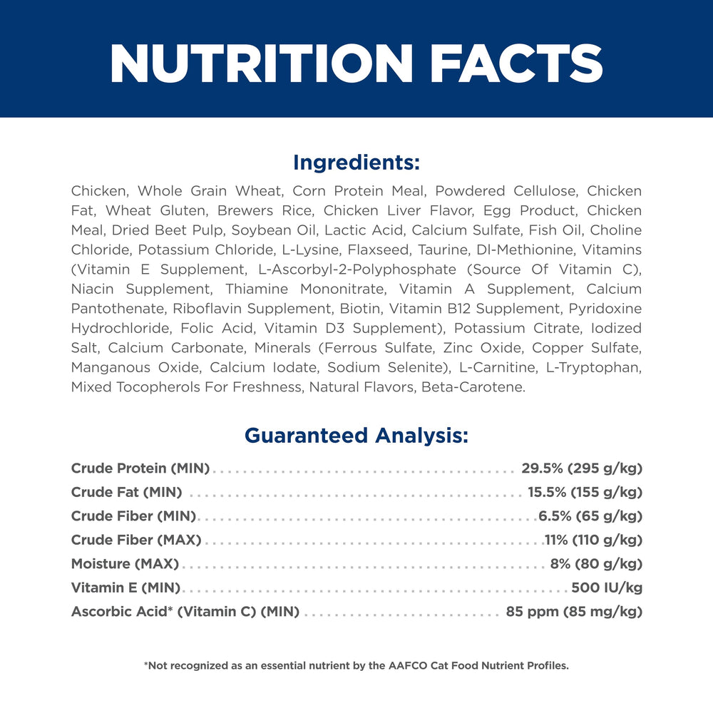 Producto elaborado en EE. UU. con ingredientes globales de Hill's Science Diet