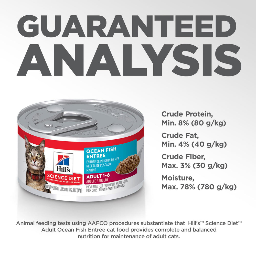 Hill's Science Diet lata ingredientes naturales para una dieta completa.